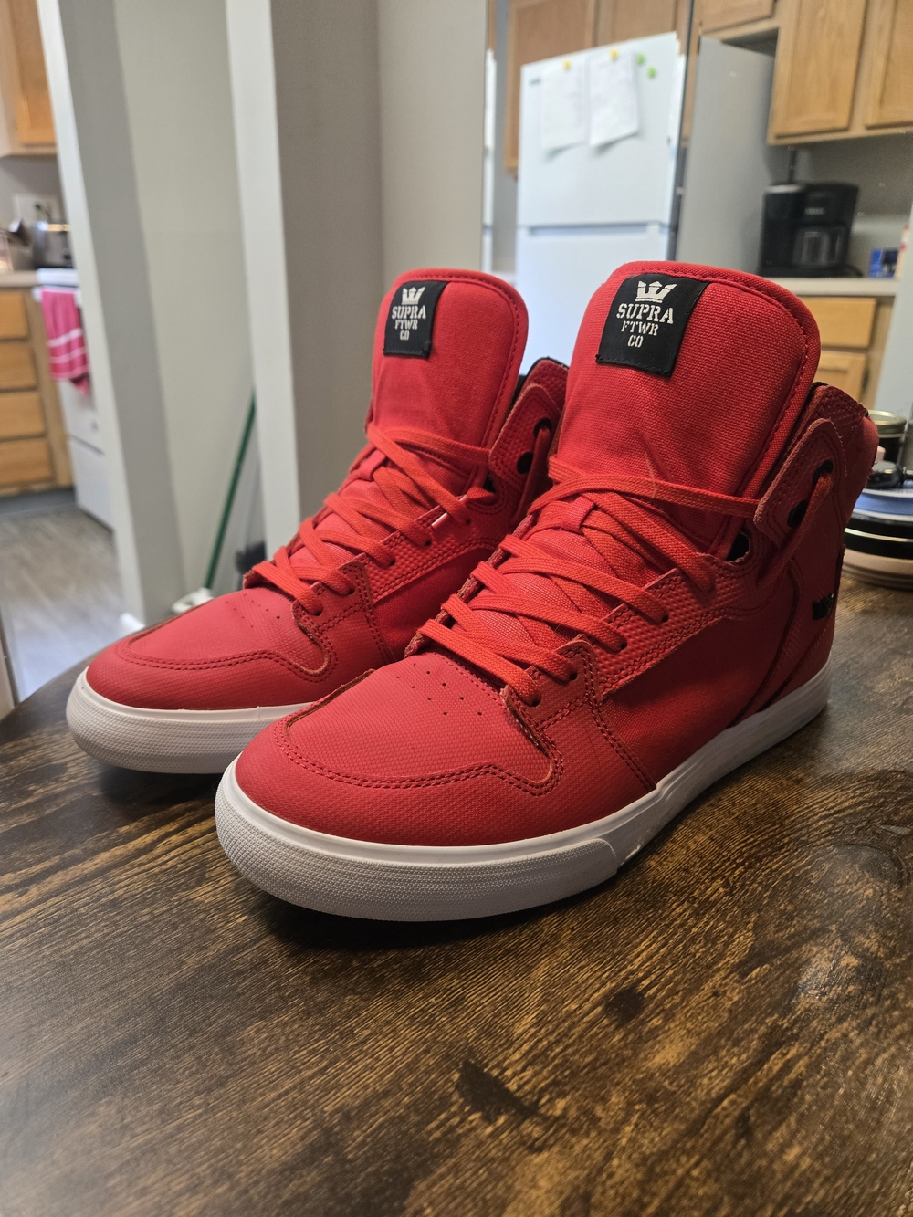 Supra Vaider | Risk Red, Size 11.5